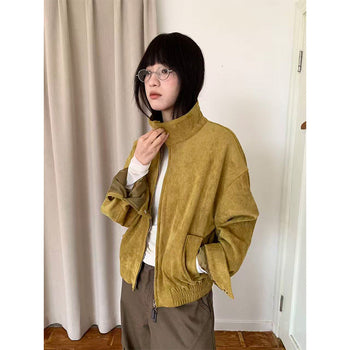 suede coat