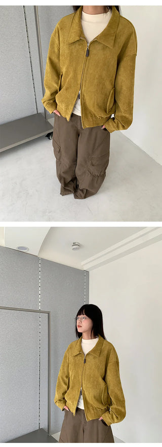 suede coat