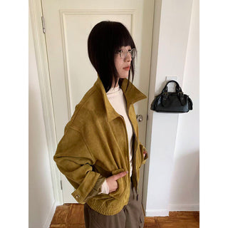 suede coat