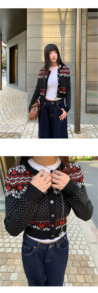 snowflake sweater