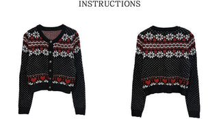 snowflake sweater