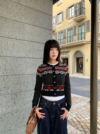 snowflake sweater