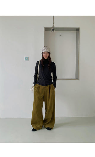 tie-neck long sleeve