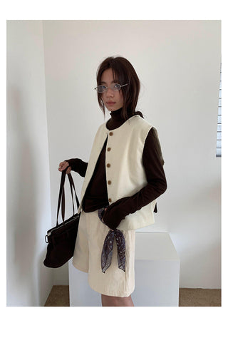 tie-neck long sleeve