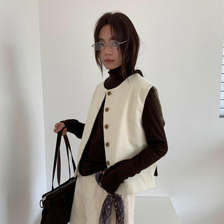 tie-neck long sleeve