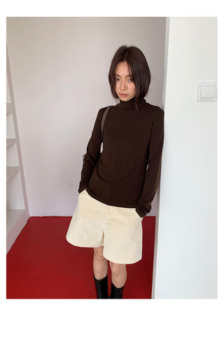 tie-neck long sleeve