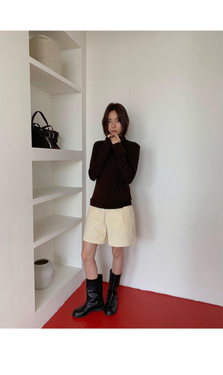 tie-neck long sleeve