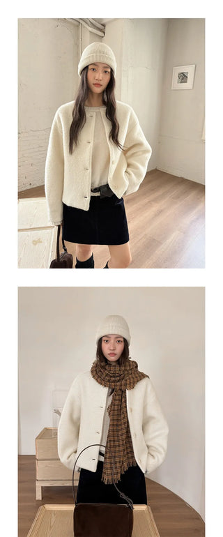 single-breasted wool coat