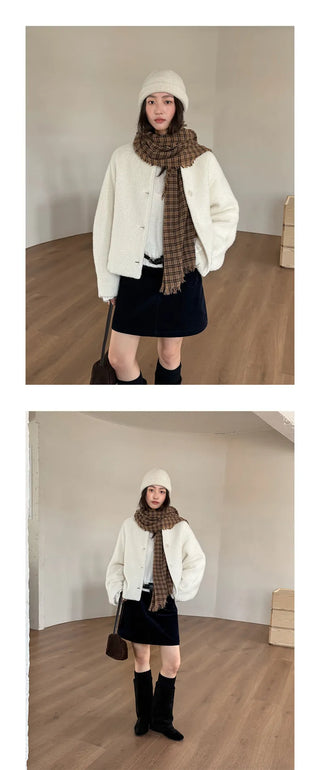 single-breasted wool coat