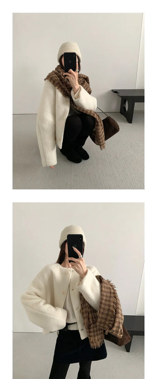 single-breasted wool coat