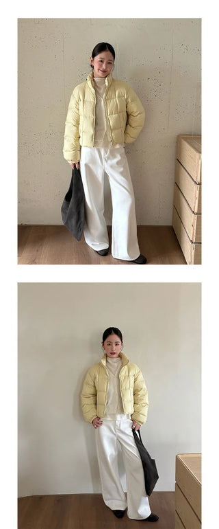 drawstring short coat