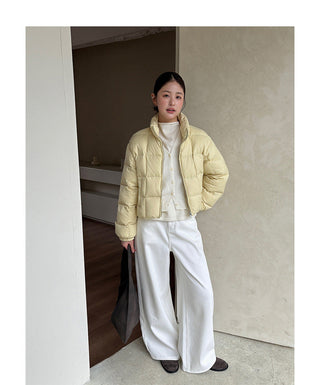 drawstring short coat