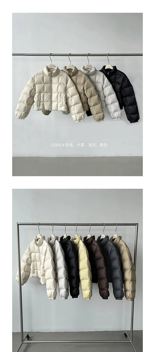 drawstring short coat