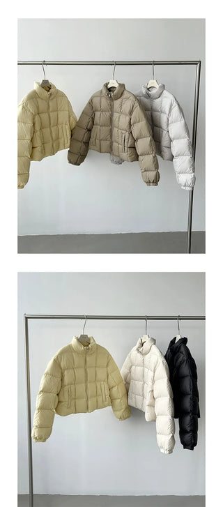 drawstring short coat