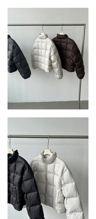 drawstring short coat