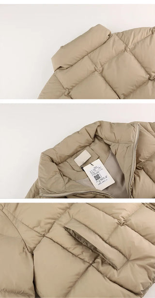 drawstring short coat