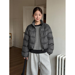 drawstring short coat