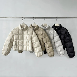 drawstring short coat