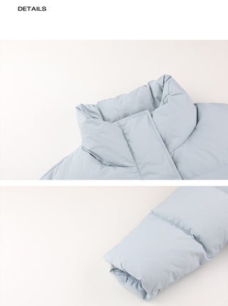 hooded puffer jacket