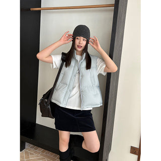 sleeveless down vest