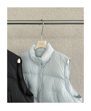 sleeveless down vest