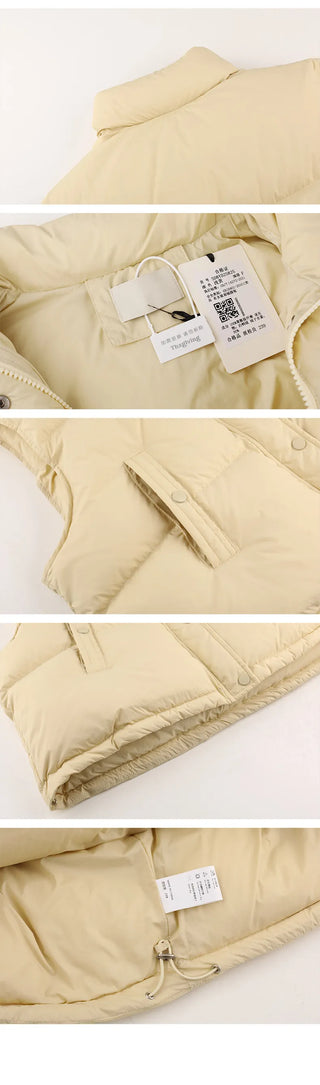 sleeveless down vest