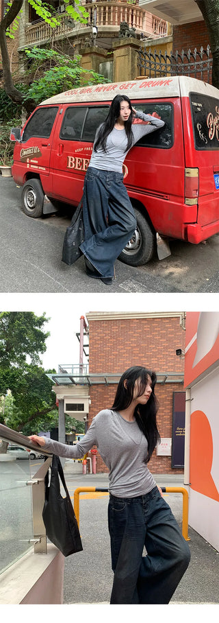 fake two-piece hoodie