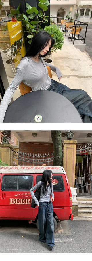 fake two-piece hoodie