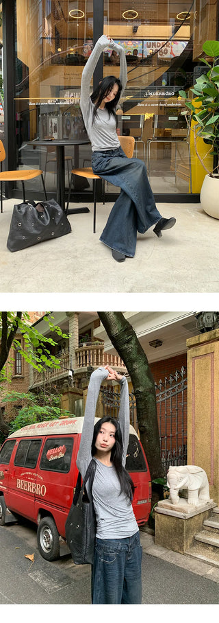 fake two-piece hoodie