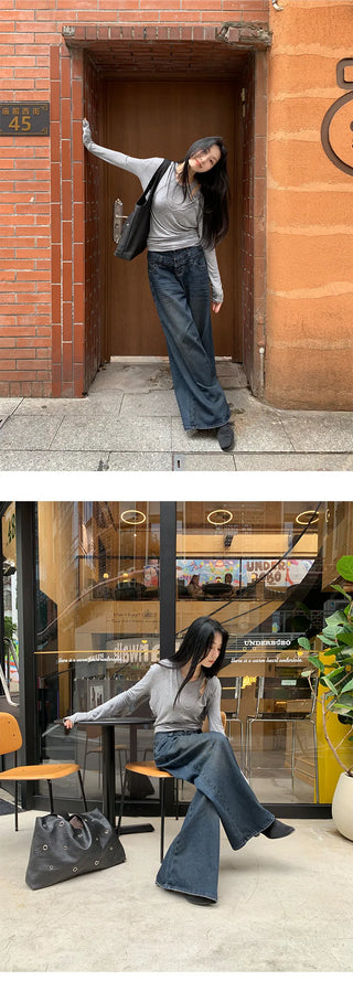 fake two-piece hoodie