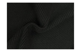 metal button sweater