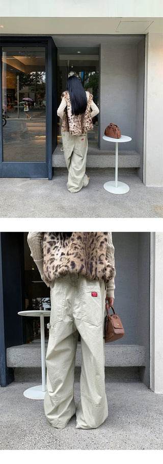 drawstring work pants