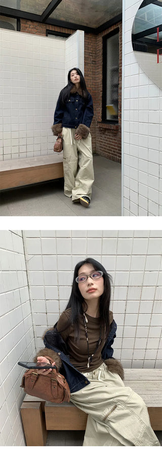 drawstring work pants