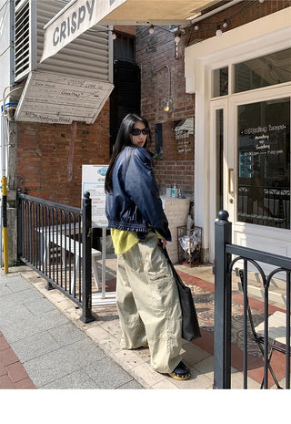 drawstring work pants