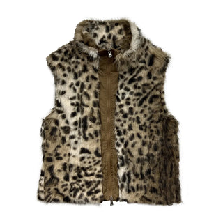 leopard print vest