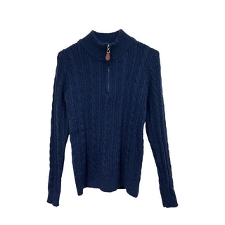 zip turtleneck sweater