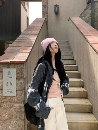 bowknot hood sweater