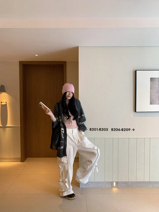 bowknot hood sweater