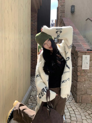 bowknot hood sweater