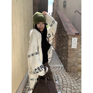 bowknot hood sweater