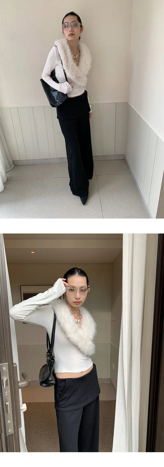 fake sweatpants culottes