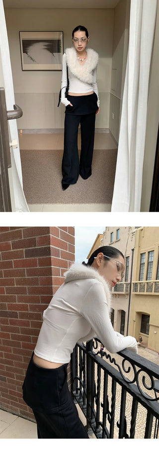 fake sweatpants culottes