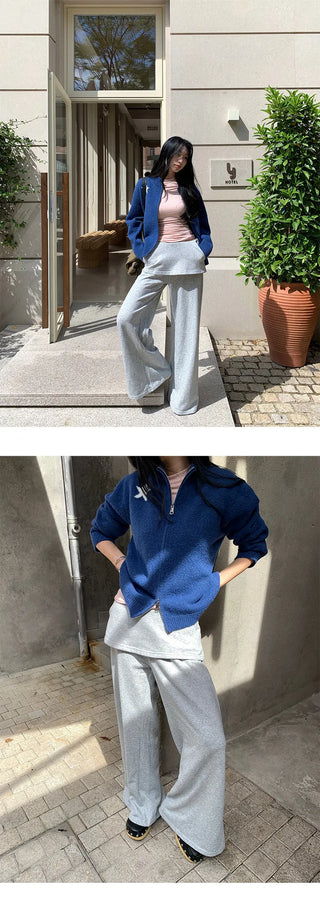 fake sweatpants culottes