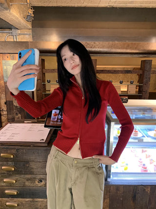 western knit sweater