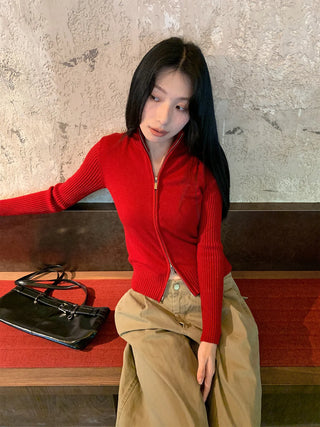 western knit sweater