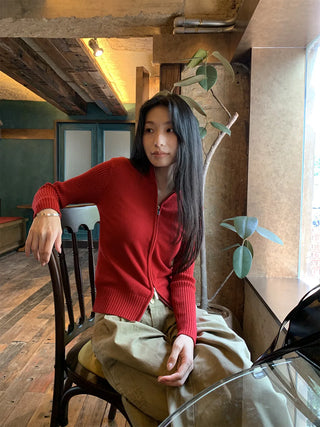 western knit sweater