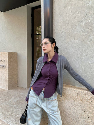 western knit sweater