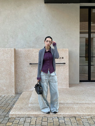 western knit sweater