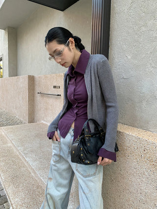 western knit sweater