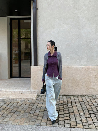 western knit sweater